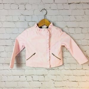 OshKosh Genuine Kids | Girl's Pink Leather Jacket
